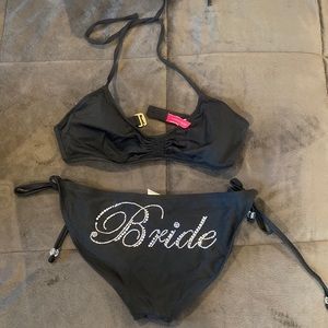 Womens bride bikini Victoria secret size small, worn once